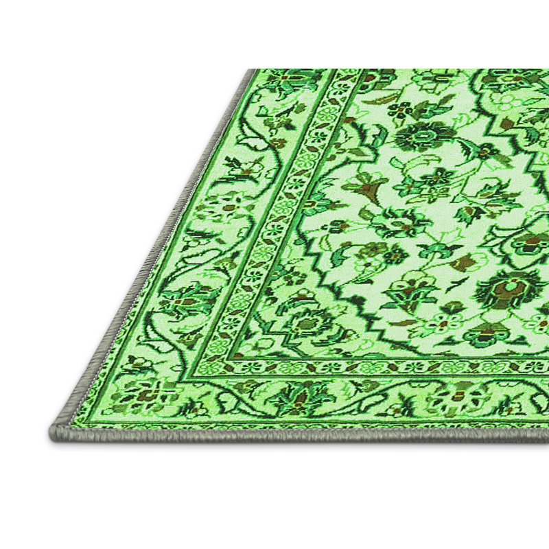 Micala Washable Oriental Indoor Rug, Rectangle 5' x 8'