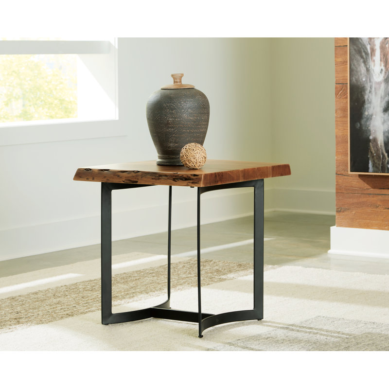 Sandsmere Solid Wood Top End Table
