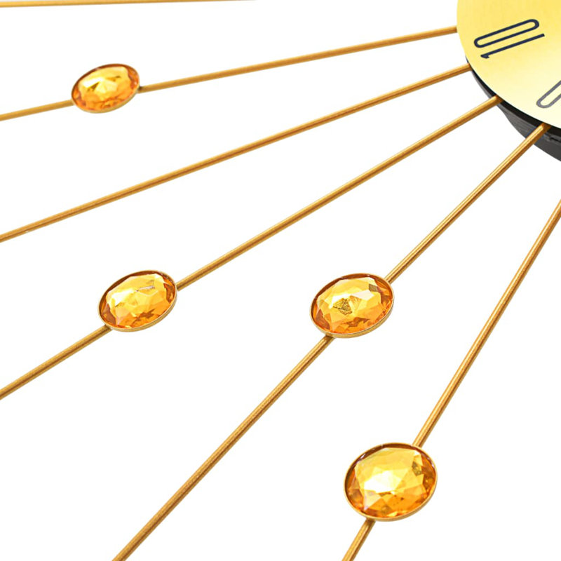 Abrams Metal Wall Clock