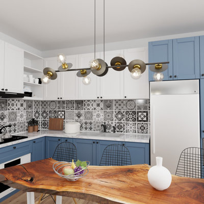 Parkview 8 - Light Matte Black Pendant