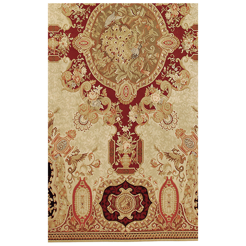 Wool Oriental Area Rug, Rectangle 9' x 12'