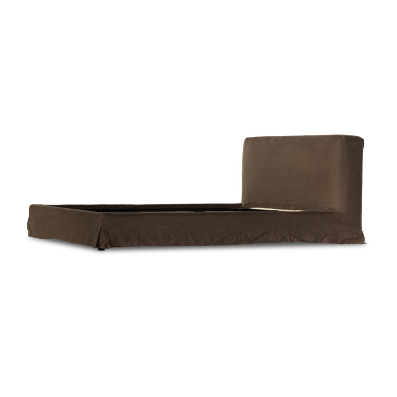 Aidan Upholstered Bed, Brussels Coffee, King