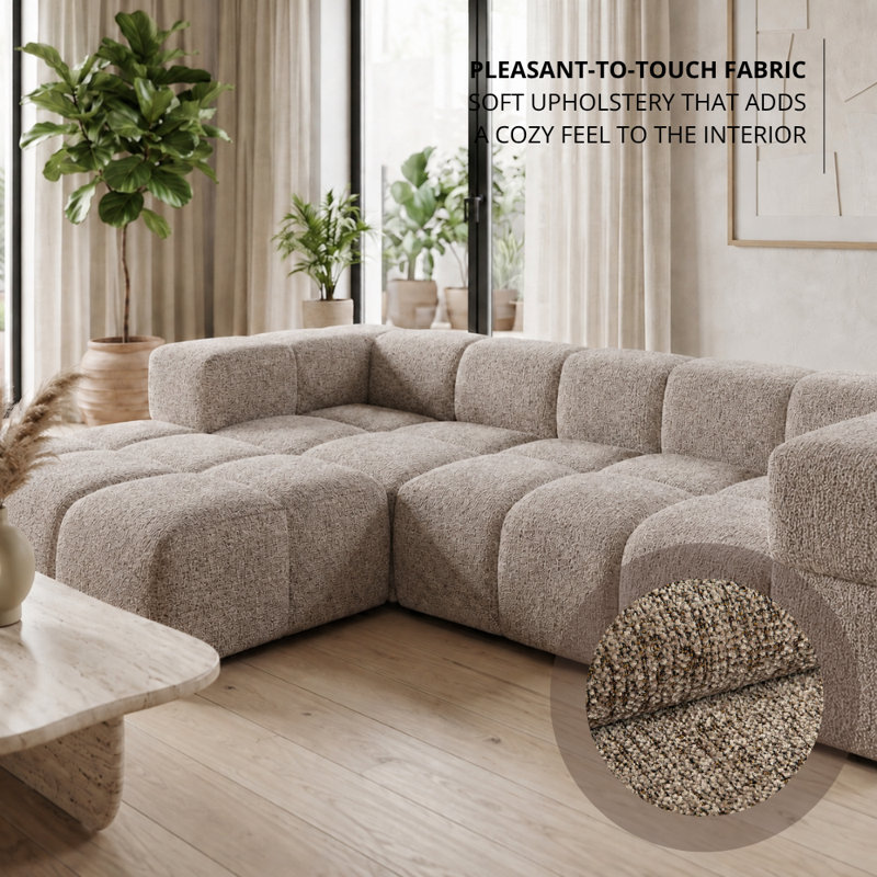 3 Seater Sectional, Left Hand Facing