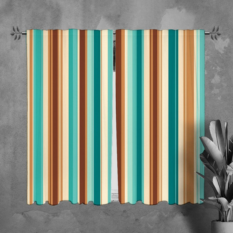Paire de rideaux obscurcissant Takeyshia, L 20 po x L 82 po
