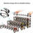 Wall Spice Jar & Rack Set