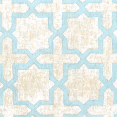 Garden Tile I 1 Piece Wrapped Canvas Wall Art
