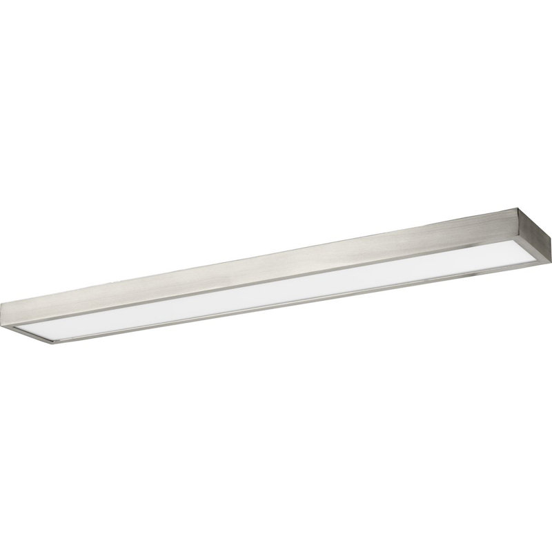 Éclairage pour meuble-lavabo à intensité variable à 1 lumière Arenijus, Nickel brossé