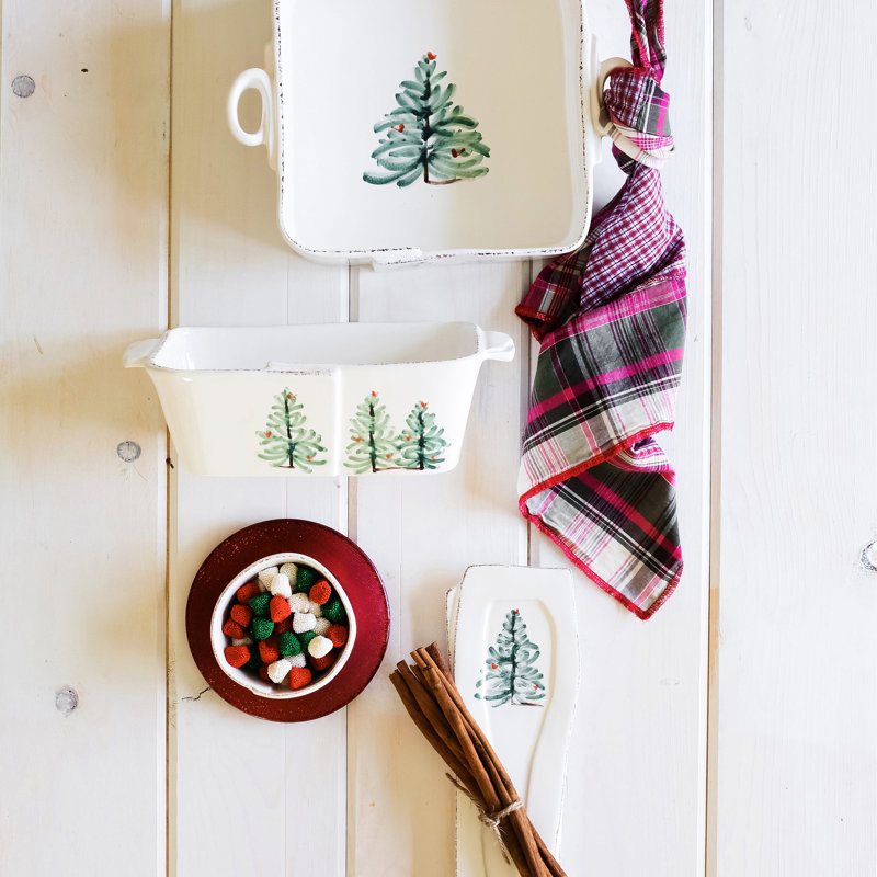 Lastra Square Stoneware Baker