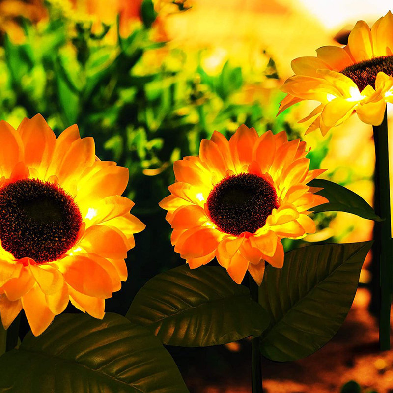Éclairage solaire intégré à DEL pour le jardin et la fête des Mères