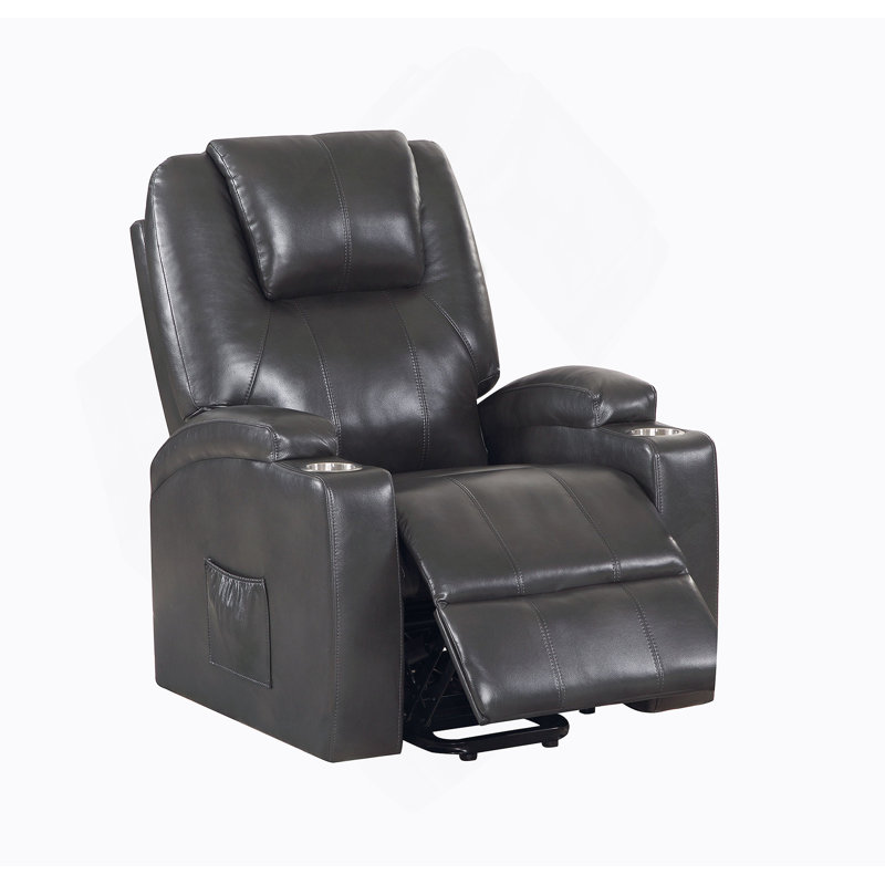 Fauteuil inclinable électrique gris Aire Power Motion, Métal industriel