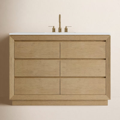  48" Single Bathroom Vanity with Vanity Top