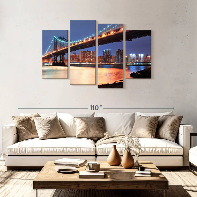 Lilie Illuminated Manhattan Bridge