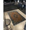 Tapis décoratif rétro à motif traditionnel brun et bleu