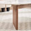Table basse moderne en bois massif irrégulière, table basse simple facile à installer pour le salon, la chambre à coucher-259055204