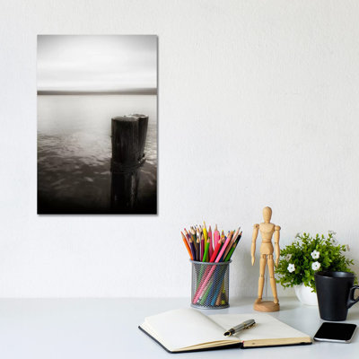 View From Pier, Alki Beach, Seattle by Savanah Plank - Wrapped Canvas Print