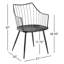 Fauteuil à dossier à lattes Fianna-1456582097