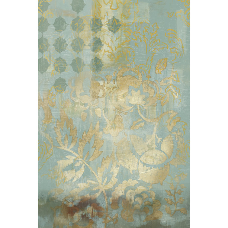 Gilded Tapestry II by Chariklia Zarris - Wrapped Canvas Art Prints
