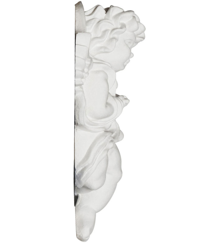 Angel 7.13'' H x 4.5'' W x 2.38'' D Urethane Onlay