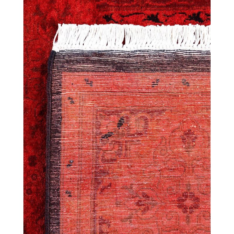 Overyed One-of-a-Kind Runner 3' X 9' Hand Knotted Area Rug