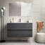 Alba 100cm 2 Drawer Basin Unit-1457280410