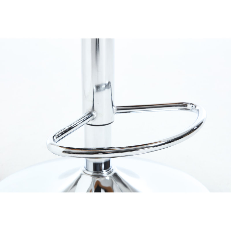 2 tabourets de bar - brun, fonction pivotante, hauteur réglable, 2 tabourets bruns de qualité