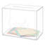 Boîte de mariage en acrylique transparent avec couvercle coulissant Ondisplay