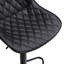 Swivel Upholstered Adjustable Height Bar Stool