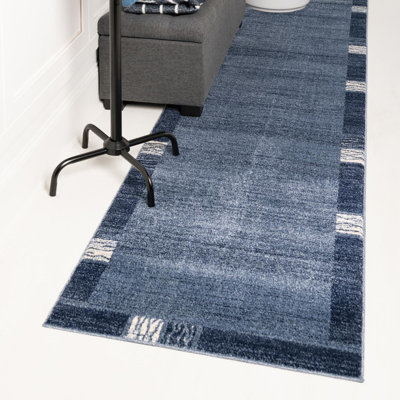 Tapis bleu clair Sahna