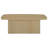 Harolyn Rectangular Pedestal Coffee Table with Woodgrain Finish, Greige