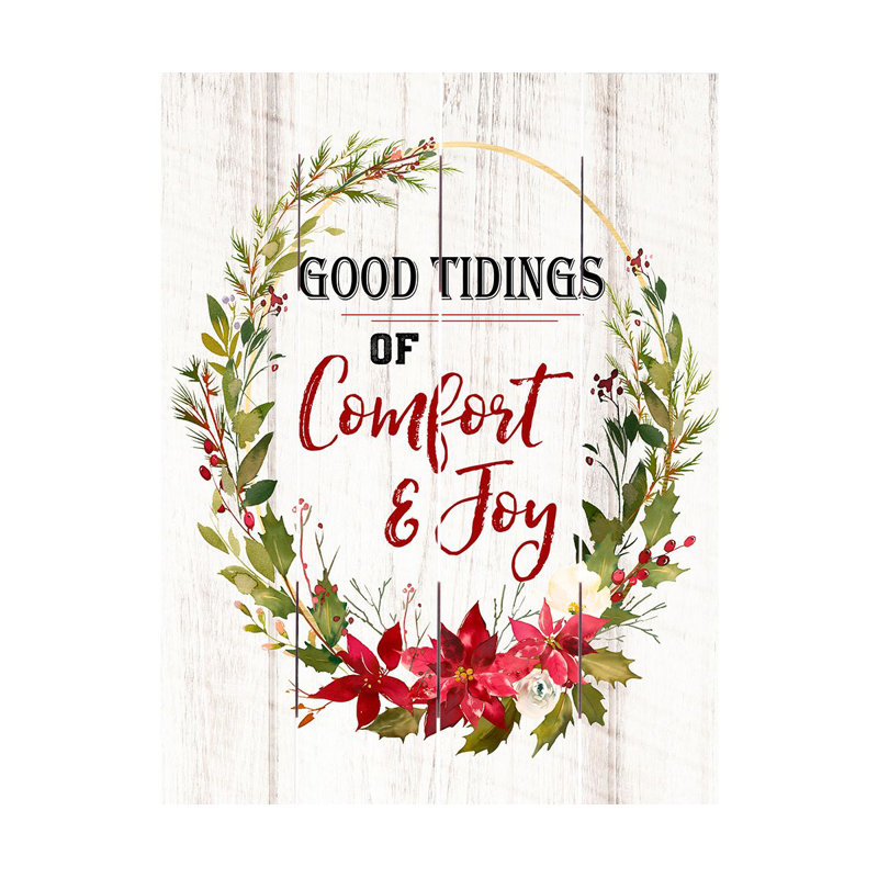 Accent décoratif good Tidings