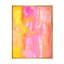 «Yellow and Pink Merging Abstract II», reproduction d'art moderne et contemporaine sur toile-1151347567-1151347568