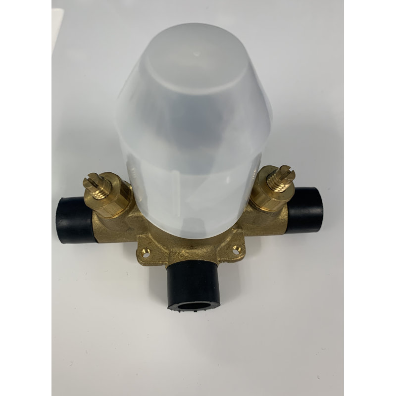 Havana Shower Faucet with Rough in-Valve, Chrome, 8"