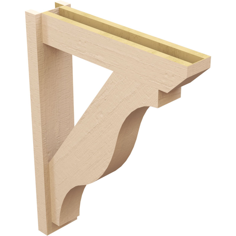 Bois de cèdre brut Funston Slat, H 34 po x l 6 po x P 26 po