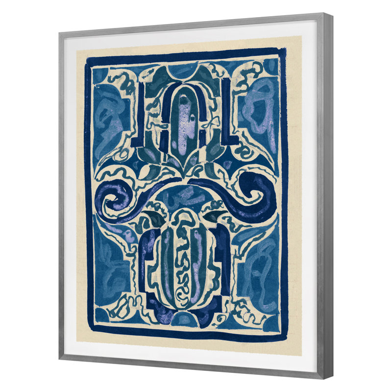Rug Sketch 9 Print by Grand Archives, 41" H x 32" W
