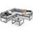Bethyl 5 - Person Patio Conversation Set with Cushions