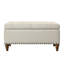 Lin beige avec capacité supplémentaire - Construction, pour chambre à coucher, salon, entrée, espace de rangement caché, pieds, espace