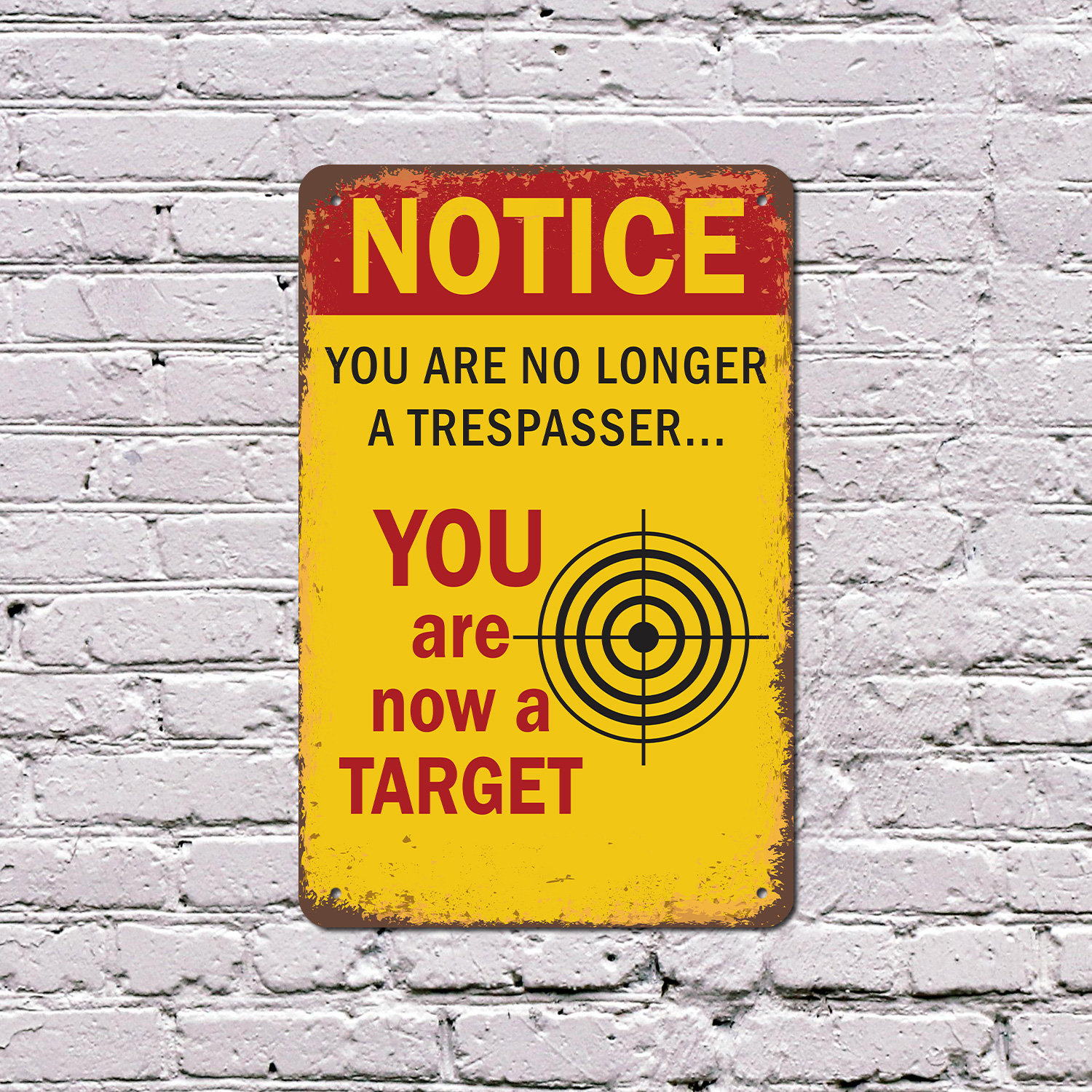 SignMission Notice You Are No Longer a Trespasser 8 Inch x 12 Inch ...