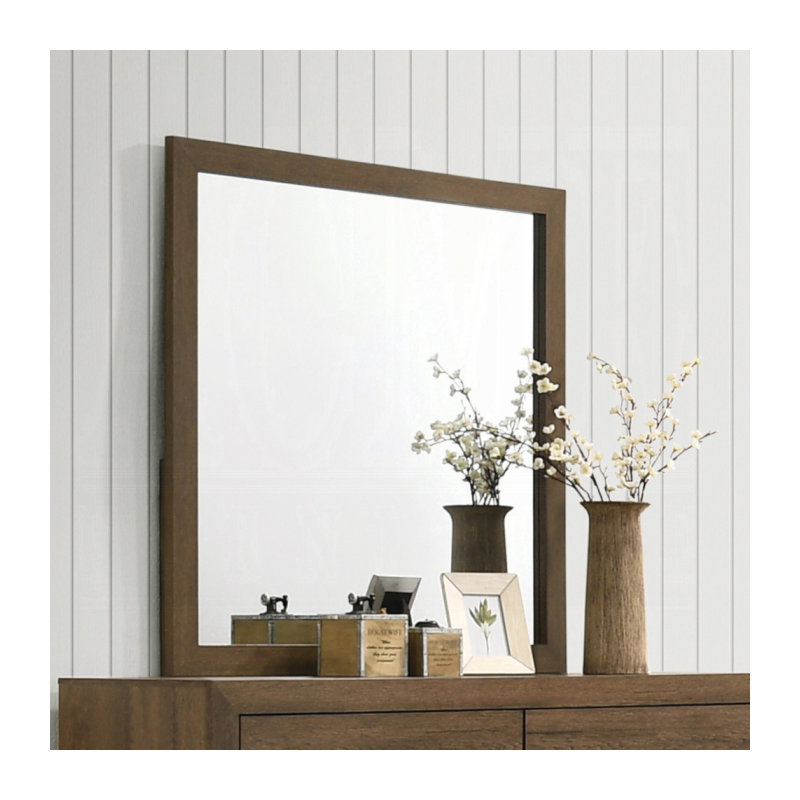 Miroir Miquell, Bois de chêne