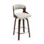 Tabouret de comptoir pivotant 26 po Carylon-88069474