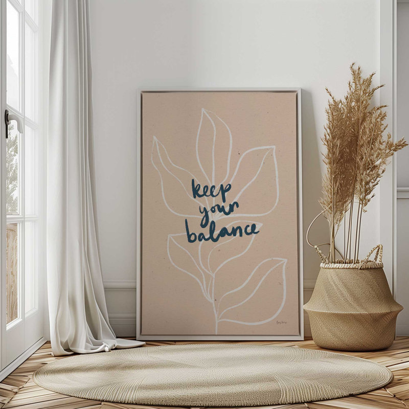 «Confident Blooms I», reproduction sur toile dans un cadre, Polished Chrome, H 18,75 po x l 12,75 po