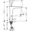 Puravida Single Handle Kitchen Faucet-6002471