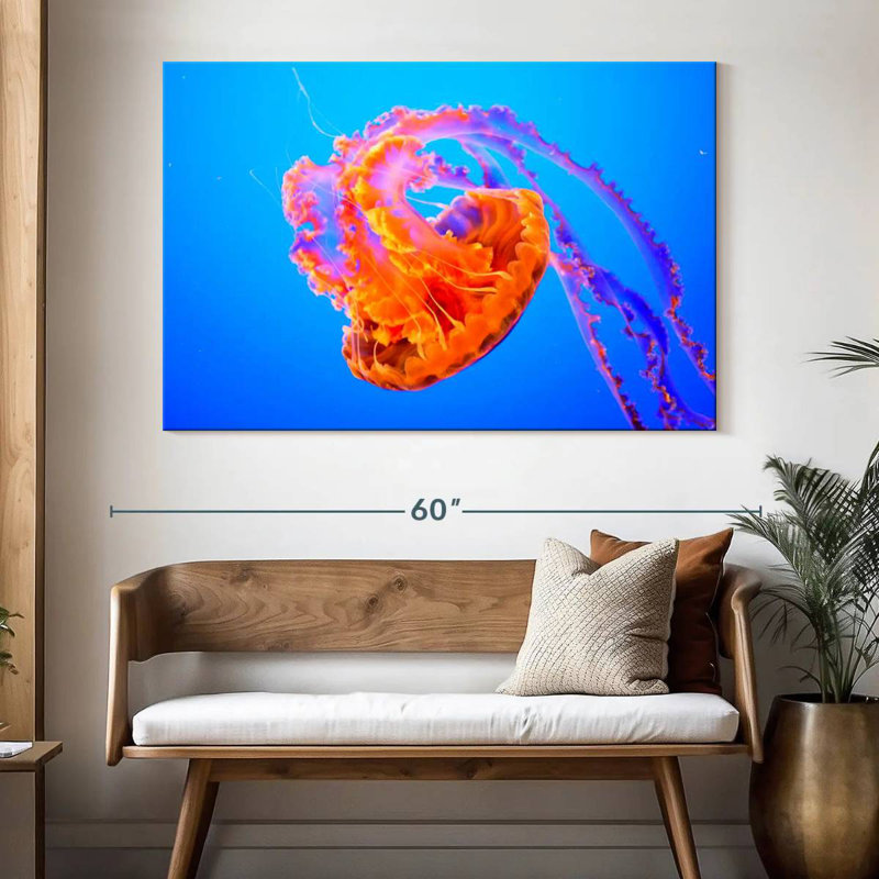 Brampt Jellyfish Somersault, 34" H x 51" W