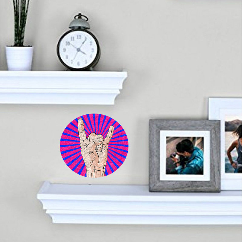 Entertainment Wall Decal, 10" H x 10" W