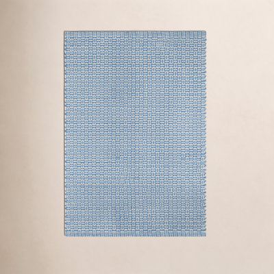 Miss Muffet Hand-Woven Geometric Cotton Rug