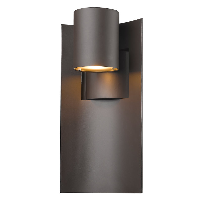 Gerlach LED Wall Light, Deep Bronze, 14.75" H x 7" W x 5.13" D