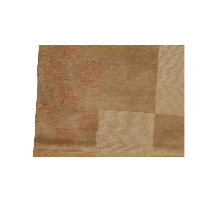 Wool Gingham Area Rug