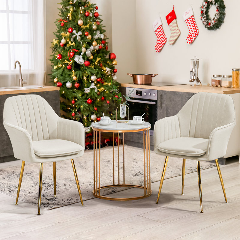 Fauteuil rembourré Deamer, Beige