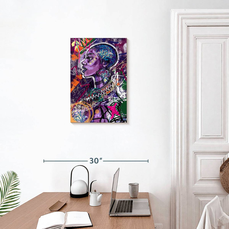 Leisha Black Is Love, 24" H x 16" W