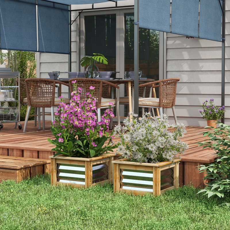 Ensemble de lit de jardin surélevé pour plantes