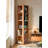 Solid Wood Wind Rubber Wood Rotatable Storage Integrated Full-Length Mirror